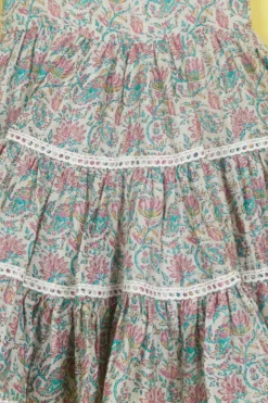 Ambar Multi-Colored Printed Dress For Girls -AOZA Wear Style Shop AMBAR072292 3