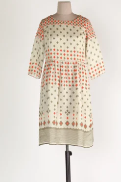 Soup By Sougat Paul White Floral Printed Dress