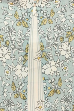 Soup By Sougat Paul Beige & Blue Printed Dress With Jacket -AOZA Wear Style Shop SBSP061918 3