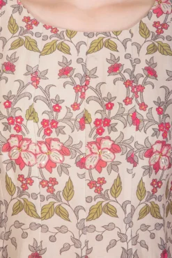 Soup By Sougat Paul Off White Embroidered Printed Flared Maxi Dress -AOZA Wear Style Shop sbsp031909 001 4