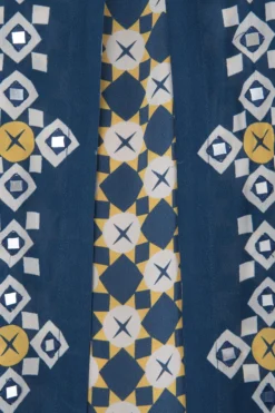 Soup By Sougat Paul Blue Printed Maxi Dress With Embroidered Jacket -AOZA Wear Style Shop sopc081829 e