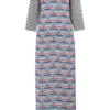Soup By Sougat Paul Beige Printed Maxi Dress