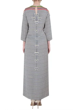 Soup By Sougat Paul Beige Printed Maxi Dress -AOZA Wear Style Shop sopc081836 c